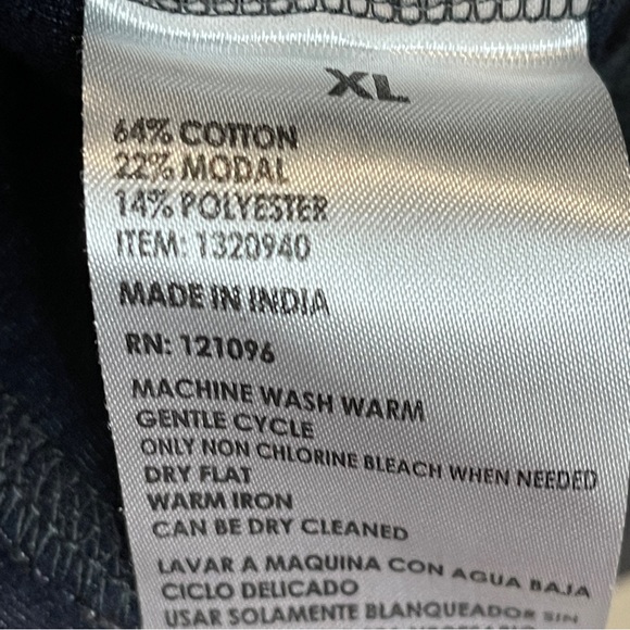 English Laundry 1/4 Zip L/S Grey Shirt Sz XL - Picture 6 of 6